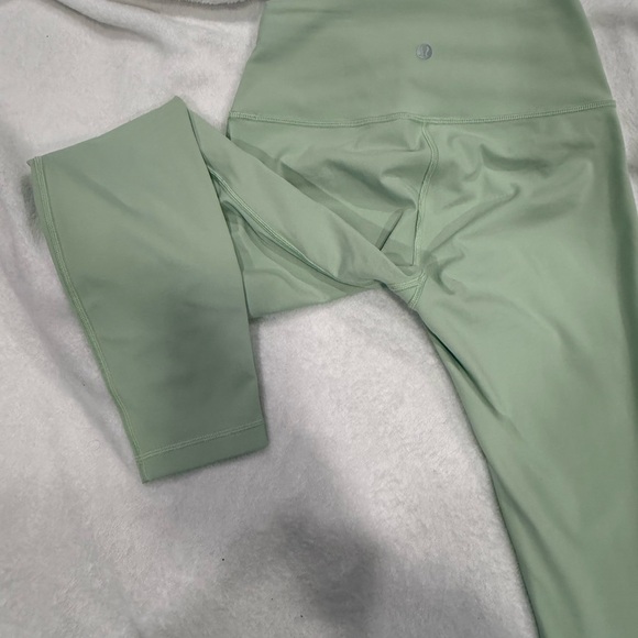 Lululemon Athletica Light Green Leggings - Picture 2 of 8